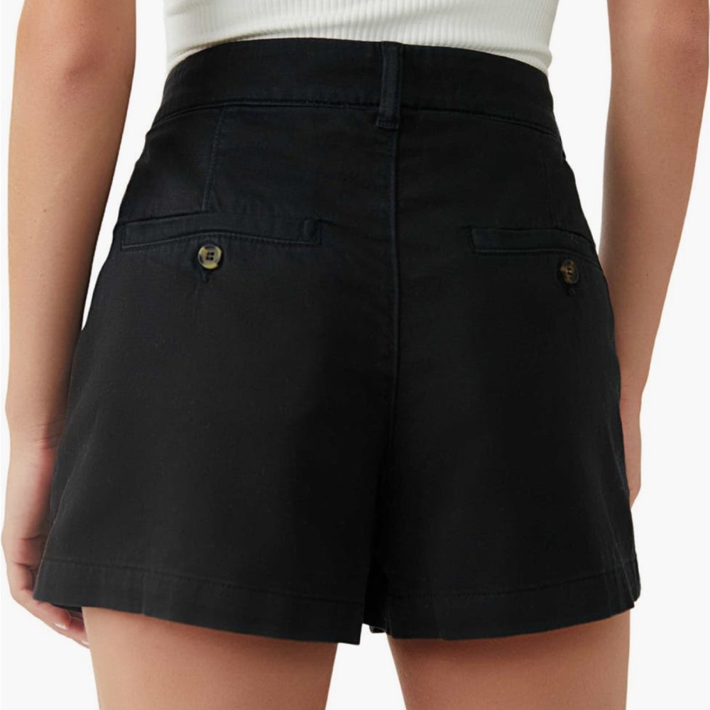 Free People Billie Chino Shorts Black - Picture 3 of 10